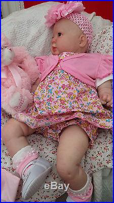 Donna Rubert Sunbeambabies Realistic Chunky 7lbs Reborn Toddler Baby Doll 24