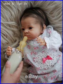 Dyck-Art Reborn Baby Boy Doll Rosa sculpted by Karola Wegerich