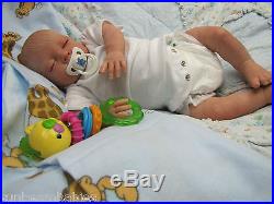 EST ARTISTS SUNBEAMBABIES CHILD FRIENDLY NEW REBORN BABY BOY DOLL VERY LIFELIKE