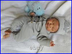 ETHNIC Reborn Baby BOY Doll AZALEA by LAURA LEE EAGLES- SOLD OUT LTD