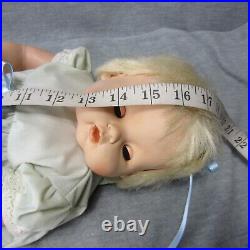 Eegee Baby Doll Chuncky Cheeks Sleep Eyes Rooted Hair Toddler Plastic Body