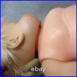 Eegee Baby Doll Chuncky Cheeks Sleep Eyes Rooted Hair Toddler Plastic Body