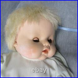 Eegee Baby Doll Chuncky Cheeks Sleep Eyes Rooted Hair Toddler Plastic Body