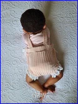 Ethnic AA Reborn Girl Doll Cameron by Laura Tuzio Ross LE