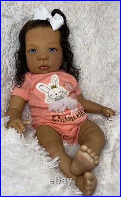 Ethnic Riley Girl Reborn Baby Doll