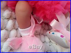 FAKE BABY REAL 20 NEW REBORN REALISTIC NEWBORN SIZE GIRL DOLL by SUNBEAMBABIES