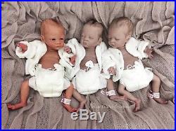 FULL BODY VINYL Realistic Reborn Doll Premature Baby Girl 29 week baby
