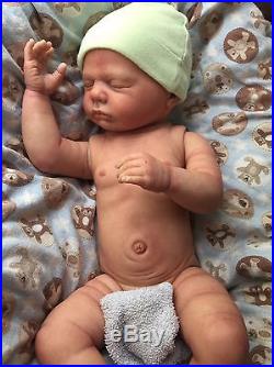 FULL BODY VINYL Reborn Baby Harper ANATOMICALLY CORRECT Boy Doll Ready to Ship