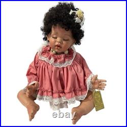 Fayzah Spanos Caramel Cream African American Vinyl Baby Doll 26 Limited Edition