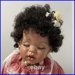 Fayzah Spanos Caramel Cream African American Vinyl Baby Doll 26 Limited Edition