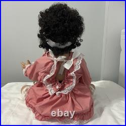 Fayzah Spanos Caramel Cream African American Vinyl Baby Doll 26 Limited Edition