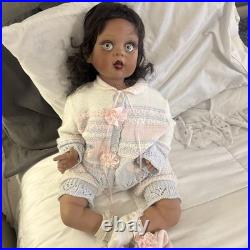Fayzah Spanos Precious Heirloom Doll 1999 DOTY 24 Vinyl Hand Signed 185/280