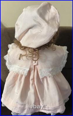 Fayzah Spanos Vinyl Sitting Baby Doll LE 463/500, 1997, 26 in