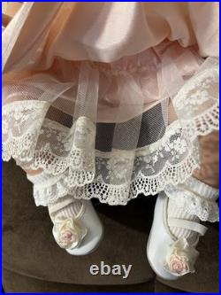 Fayzah Spanos Vinyl Sitting Baby Doll LE 463/500, 1997, 26 in