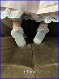 Fayzah Spanos Vinyl Sitting Baby Doll LE 463/500, 1997, 26 in