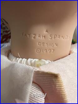 Fayzah Spanos Vinyl Sitting Baby Doll LE 463/500, 1997, 26 in