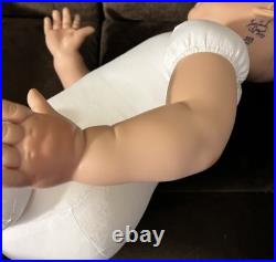 Fayzah Spanos Vinyl Sitting Baby Doll LE 463/500, 1997, 26 in