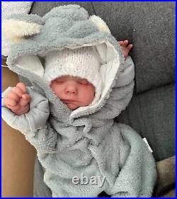 Finished 19 Weighted Limbs Reborn Baby Dolls Vivid Newborn Art Toy Collectible Finished 19 Weighted Limbs Reborn Baby Dolls Vivid Newborn Art Toy Collectible