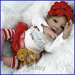 Full Body Silicone Reborn Baby Doll Girl Dolls Babies Npk ORIGINAL Cute New