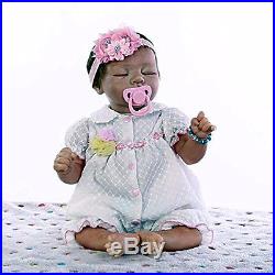 Full Body Silicone Reborn Baby Doll Soft Vinyl 20inch Magnetic Babies Dolls