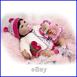 Full Body Silicone Reborn Toddler Doll Soft Vinyl Baby Girl Real handmade Dolls