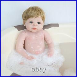 Full Body Soft Reborn Baby Dolls Vinyl Silicone Realistic Newborn Boy Doll Gifts