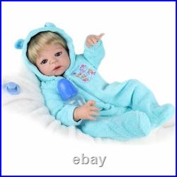 Full Body Soft Reborn Baby Dolls Vinyl Silicone Realistic Newborn Boy Doll Gifts