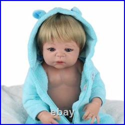 Full Body Soft Reborn Baby Dolls Vinyl Silicone Realistic Newborn Boy Doll Gifts