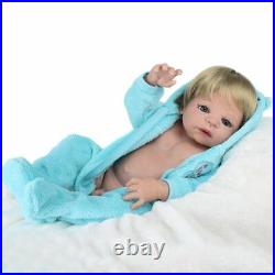 Full Body Soft Reborn Baby Dolls Vinyl Silicone Realistic Newborn Boy Doll Gifts