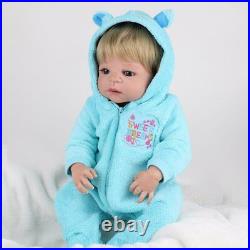 Full Body Soft Reborn Baby Dolls Vinyl Silicone Realistic Newborn Boy Doll Gifts