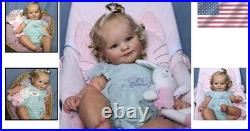 Full Body Vinyl Reborn Baby Doll 20 Inch Girl, Anatomically Correct, Poseable