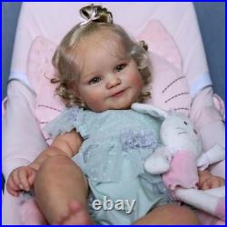 Full Body Vinyl Reborn Baby Doll 20 Inch Girl, Anatomically Correct, Poseable
