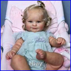 Full Body Vinyl Reborn Baby Doll 20 Inch Girl, Anatomically Correct, Poseable