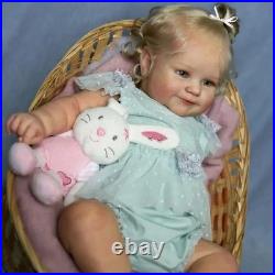 Full Body Vinyl Reborn Baby Doll 20 Inch Girl, Anatomically Correct, Poseable