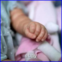 Full Body Vinyl Reborn Baby Doll 20 Inch Girl, Anatomically Correct, Poseable Full Body Vinyl Reborn Baby Doll 20 Inch Girl, Anatomically Correct, Poseable
