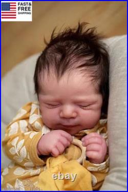 Full Silicone Baby Doll-18'' Reborn Baby Dolls Silicone Full Body Vinyl, Anatom