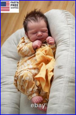 Full Silicone Baby Doll-18'' Reborn Baby Dolls Silicone Full Body Vinyl, Anatom