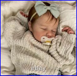 Full Silicone Baby Doll 20 Inch Reborn Baby Dolls Silicone Full Body, Realistic