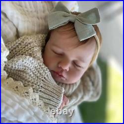 Full Silicone Baby Doll 20 Inch Reborn Baby Dolls Silicone Full Body, Realistic