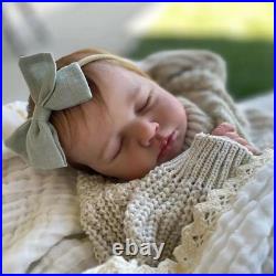 Full Silicone Baby Doll 20 Inch Reborn Baby Dolls Silicone Full Body, Realistic