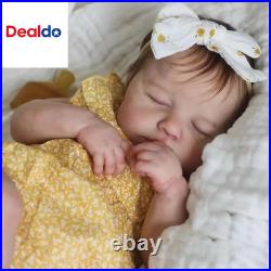 Full Vinyl Reborn Baby Doll 20in Realistic Newborn Girl Lifelike Washable