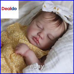 Full Vinyl Reborn Baby Doll 20in Realistic Newborn Girl Lifelike Washable