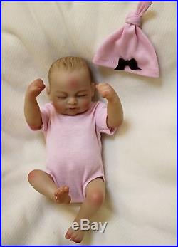 Full silicone reborn Real baby doll 10 Handmade soft vinyl By OtardDolls