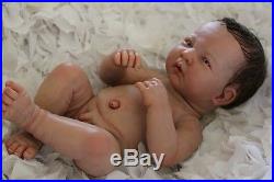 Full vinyl anatomically correct reborn preemie baby boy doll