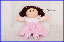 GIRL Cabbage Patch Babyland Exclusive BLE DOLL 20 BLE with papers pink dress