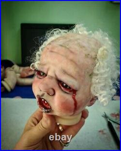 GORE WASHINGTON Reborn Baby Newborn HAUNTED COA Bountiful Baby OOAK Artist