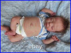 GORGEOUS Reborn baby BOY Doll MICK by ADRIE STOETE PREEMIE