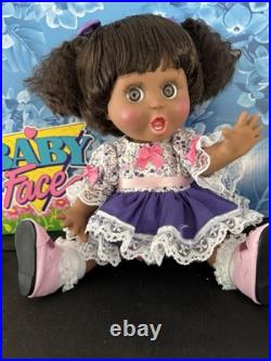 Galoob Baby Face AA So Surprised Suzie Doll Plus Original Outfit Galoob Baby Face AA So Surprised Suzie Doll Plus Original Outfit