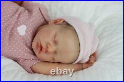 Gorgeous Reborn Baby Doll Twin B by Sculpted by Bonnie Brown with Painted Hair