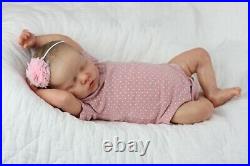 Gorgeous Reborn Baby Doll Twin B by Sculpted by Bonnie Brown with Painted Hair